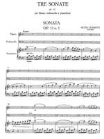 Clementi, Muzio: Three Sonatas for flute, violoncello and pianoforte Op. 31 Product Image