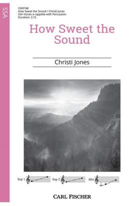 Jones, C: How Sweet the Sound F major