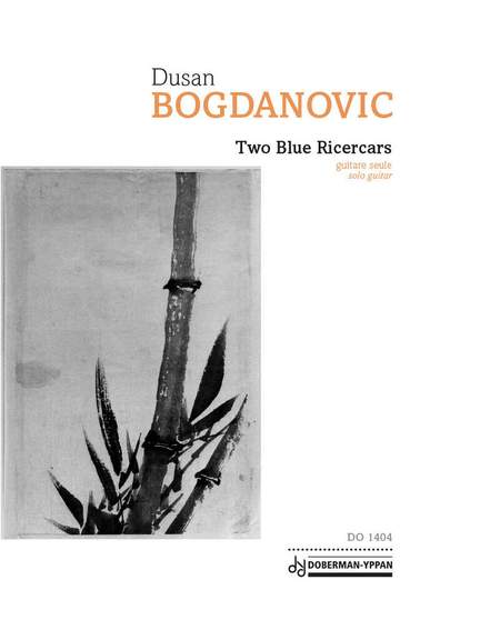 Dusan Bogdanovic: Two Blue Ricercars