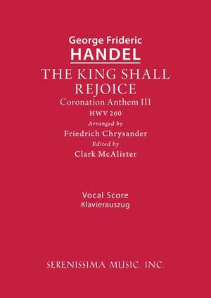 Handel: The King Shall Rejoice, HWV 260