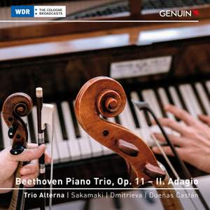 Beethoven Piano Trio, Op. 11 – II. Adagio