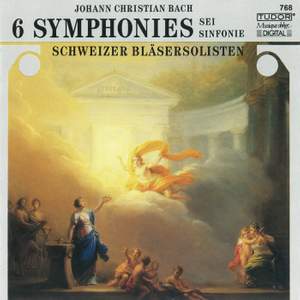 Johann Christian Bach: 6 Symphonies for Wind Sextet