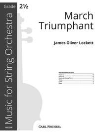 Lockett, J O: March Triumphant C major