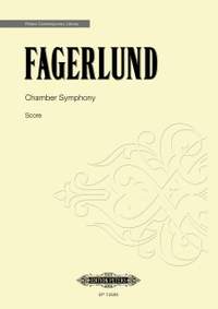 Fagerlund, Sebastian: Chamber Symphony (score)