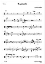 Angelo Ferraro: Segmento, for String Quartet Product Image