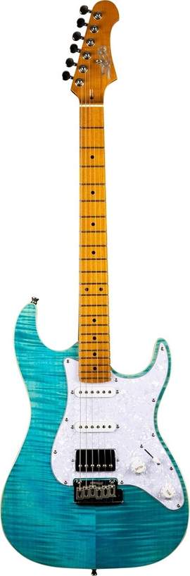 Jet Electric Guitar JS450 Ocean Blue (Flamed Top)
