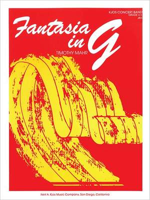 Mahr, Timothy: Fantasia in G (concert band)