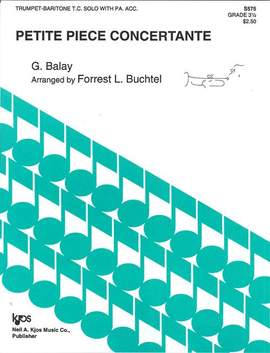 Balay, Guillaume: Petite Piece Concertante