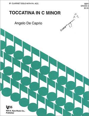 De Caprio, Angelo: Toccatina in C Minor
