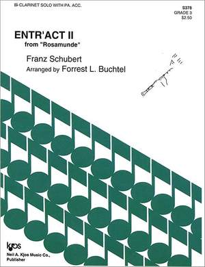 Schubert, Franz: Entr' Act II from Rosamunde