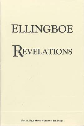 Ellingboe, Bradley: Revelations: Vocal Edition