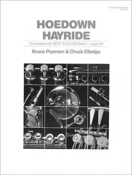 Elledge, Chuck: Hoedown Hayride (concert band score)