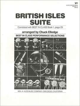 Elledge, Chuck: British Isles Suite (concert band score)