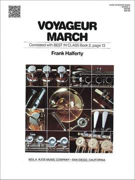 Halferty, Frank: Voyageur March (concert band)