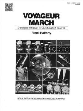 Halferty, Frank: Voyageur March (concert band score)