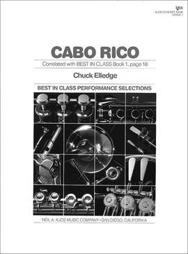 Elledge, Chuck: Cabo Rico (concert band score)