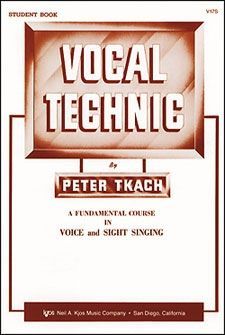 Tkach, Peter: Vocal Technic (student book)