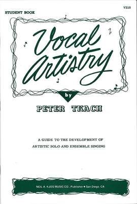 Tkach, Peter: Vocal Artistry (student book)