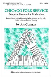 Gorman, Arthur: Chicago Folk Service (new ed/cong)