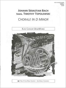 Topolewski, Timothy: Chorale in D Minor (concert band score)