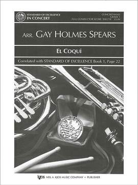 Holmes Spears, Gay: El Coqui (concert band score)