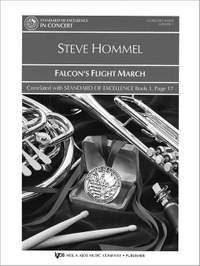 Hommel, Steve: Falcon's Flight March (concert band sc)