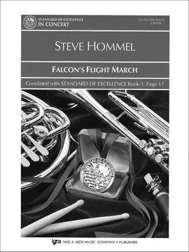 Hommel, Steve: Falcon's Flight March (concert band sc)