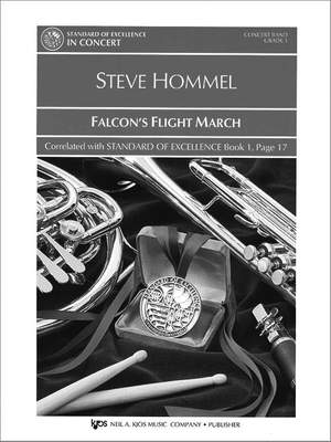 Hommel, Steve: Falcon's Flight March (concert band sc)