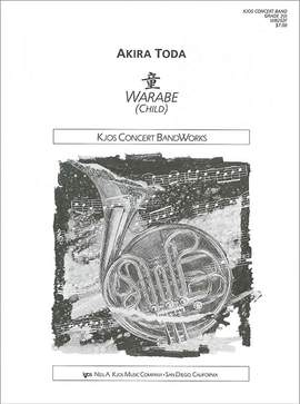 Toda, Akira: Warabe (Child) (concert band score)