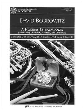 Bobrowitz, David: Holiday Extravaganza (concert band sc)