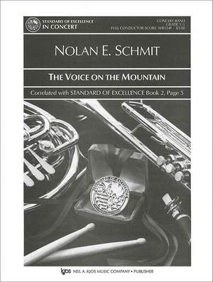 Schmit, Nolan: Voice on the Mountain (concert band sc)