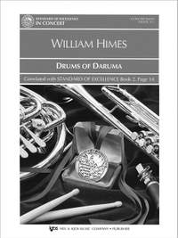Himes, William: Drums of Daruma (concert band score)