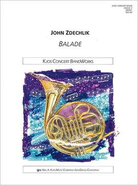 Zdechlik, John: Balade (concert band)