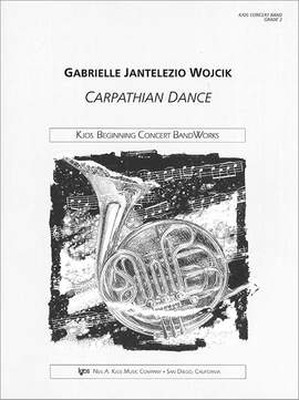 Wojcik, Gabrielle: Carpathian Dance (concert band score)