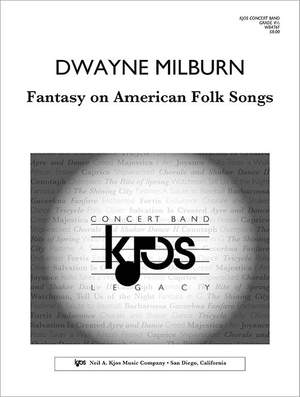 Milburn, Dwayne: Fantasy on American Folk Songs (cbnd sc)