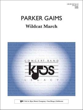 Gaims, Parker: Wildcat March (concert band)