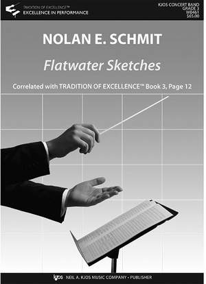 Schmit, Nolan: Flatwater Sketches (concert band score)