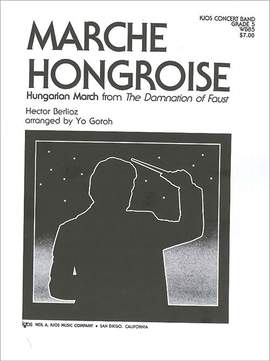 Gotoh, Yo: Hungarian March (concert band score)
