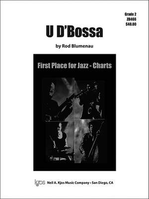 Blumenau, Rod: U D'Bossa (jazz ensemble score)