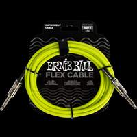 Ernie Ball Flex Instr Cable Strt/strt 10ft - Green