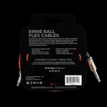 Ernie Ball Flex Instr Cable Strt/strt 10ft - Orange Product Image
