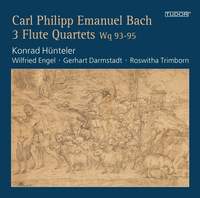 Carl Philipp Emanuel Bach: 3 Flute Quartets Wq 93-95