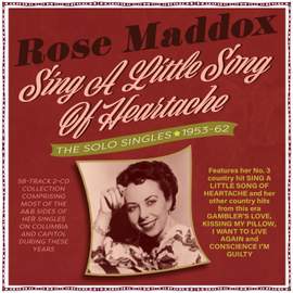 Sing A Little Song of Heartache - the Solo Singles 1953-62 (2cd)