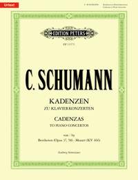 Schumann, C: Cadenzas to Piano Concertos