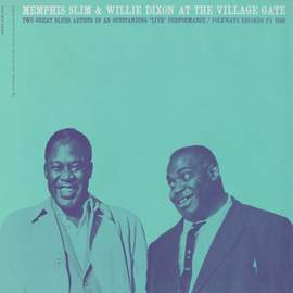Memphis Slim and Willie Dixon at the Village Gate with Pete Seeger