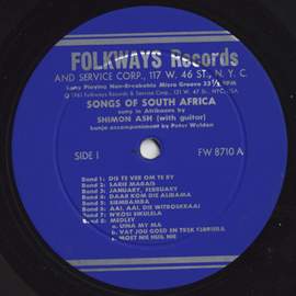 Songs of South Africa: Sung in Afrikaans