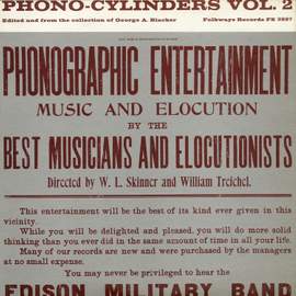 Phono-Cylinders, Vol. 2: Edited and from the Collection of George A. Blacker