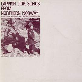 Lappish Joik Songs from Northern Norway