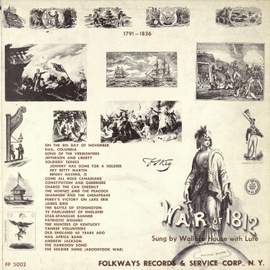Ballads of the War of 1812, 1791-1836