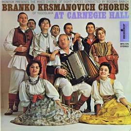 The Branko Krsmanovich Chorus of Yugoslavia at Carnegie Hall